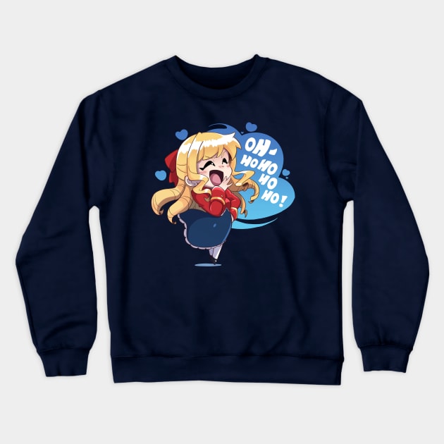 Claire Francois OHOHOHO - I'm in Love With the Villainess Crewneck Sweatshirt by LJAIII